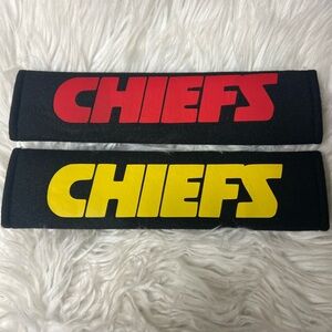 Brand new Kansas City Chiefs seatbelt covers
